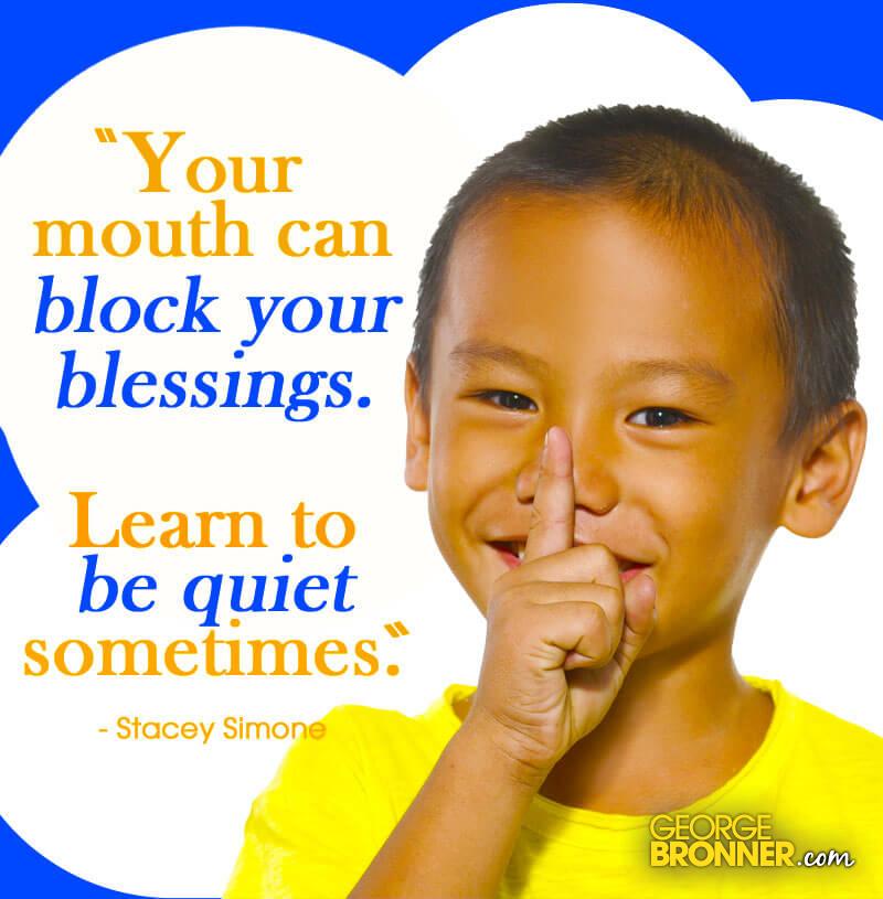 When To Be Quiet Quotes