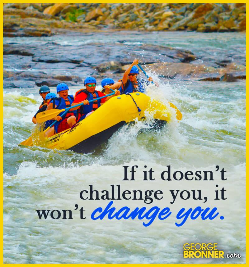 If It Doesn't Challenge - George Bronner