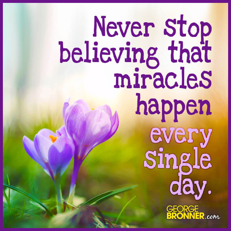 Never Stop Believing - George Bronner